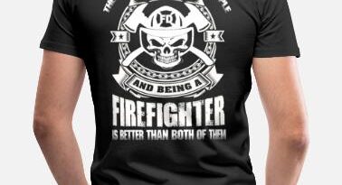 T shirt for firefighter