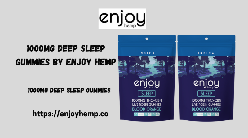 1000mg Deep Sleep Gummies