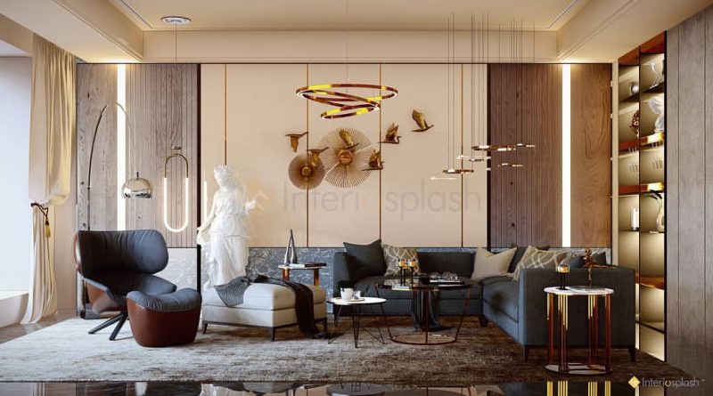 living room interior design in interiosplash