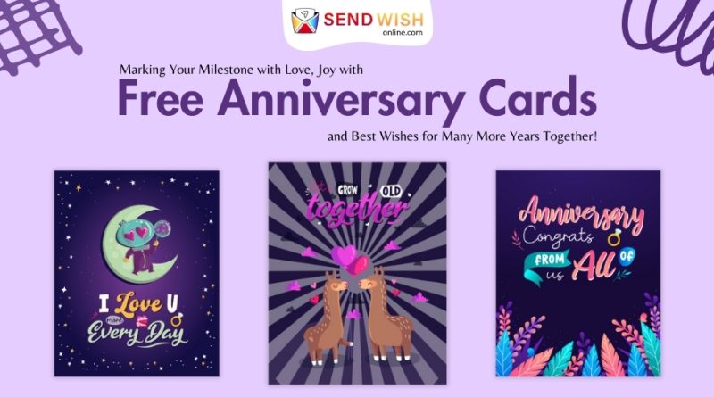 free anniversary cards