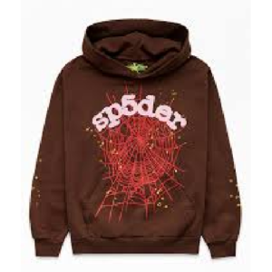 Brown Sp5der Hoodie