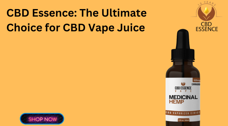 CBD Vape Juice