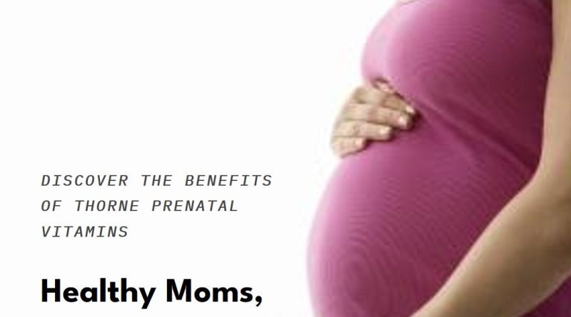 thorne prenatal vitamins