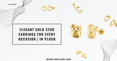 Gold Stud Earrings