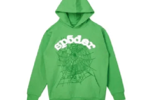 Green Spider Hoodie