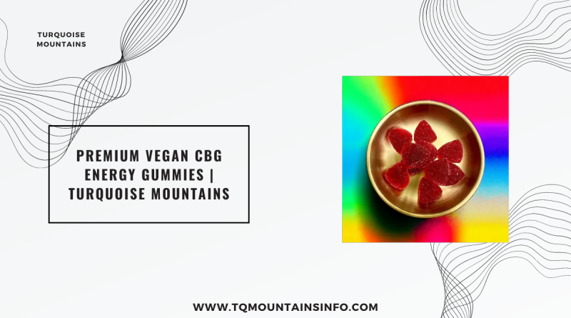 Premium Vegan CBG Energy Gummies