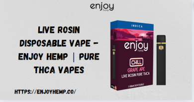 Live Rosin Disposable Vape