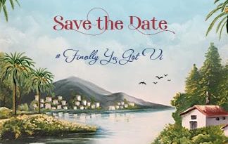 Save The Date Invitation Card