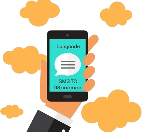 Long code sms