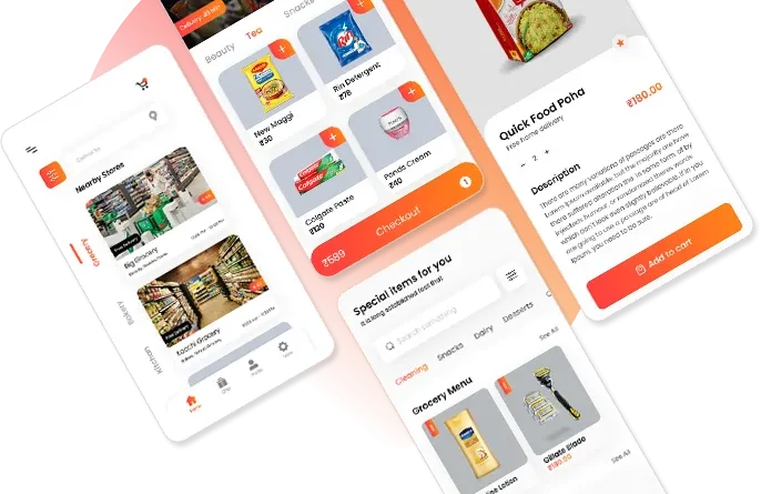 Readymade Grocery Ordering & Delivery Mobile Apps by Cubes Infotech