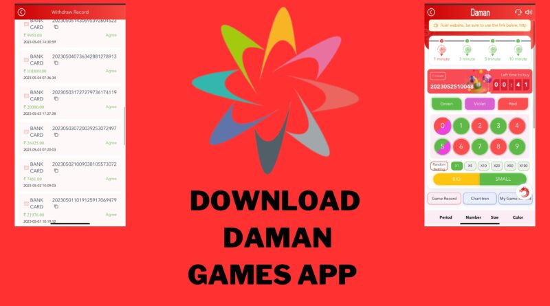 Daman Game Login