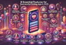 8 Essential Features for a Successful Dating App in 2025