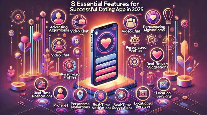 8 Essential Features for a Successful Dating App in 2025