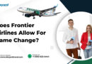 Does Frontier Airlines Allow For Name Change?