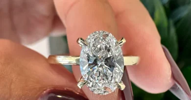Bezel-Set Oval Engagement Rings for a Sleek Look