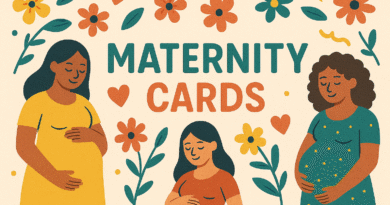 maternity leave card