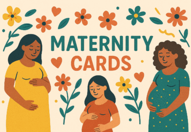 maternity leave card