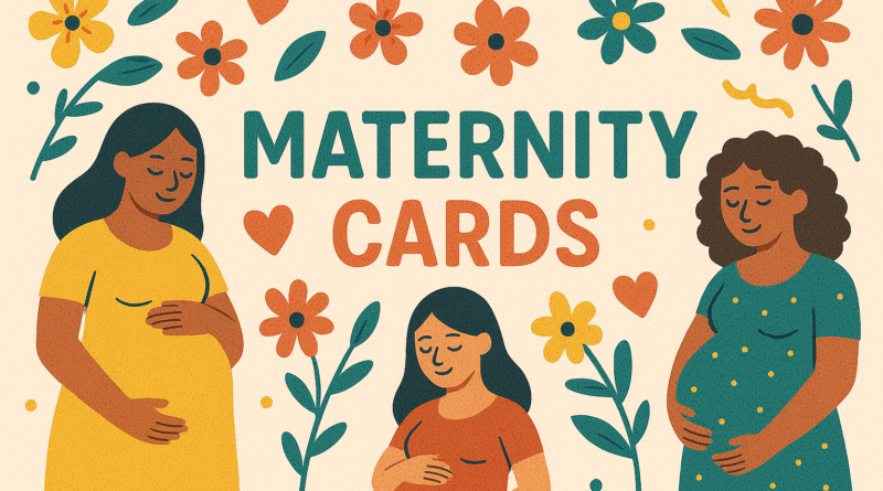 maternity leave card